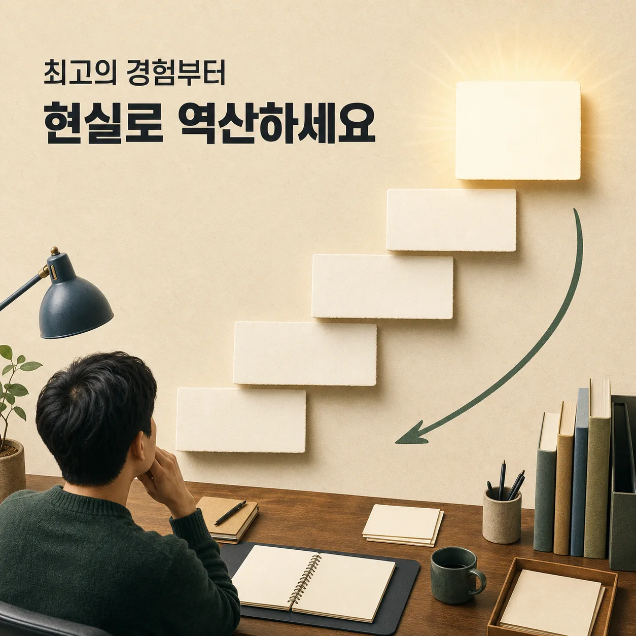 이상적 경험에서 현실로 역산
