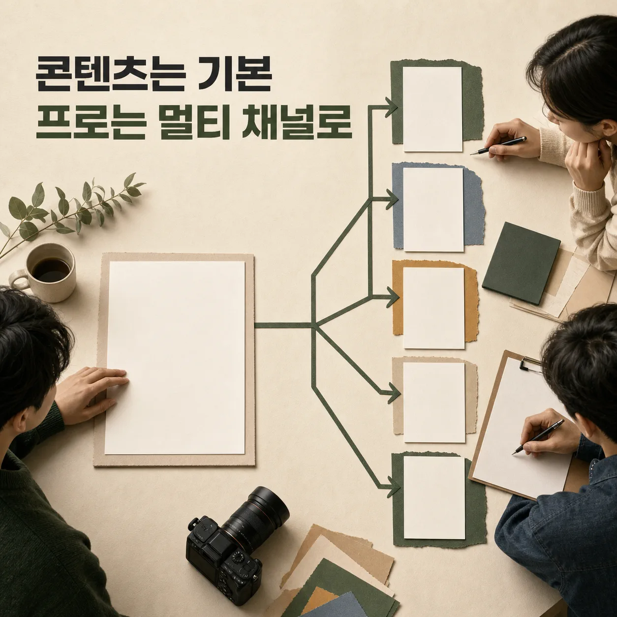 이미 멀티 채널로 간 프로들