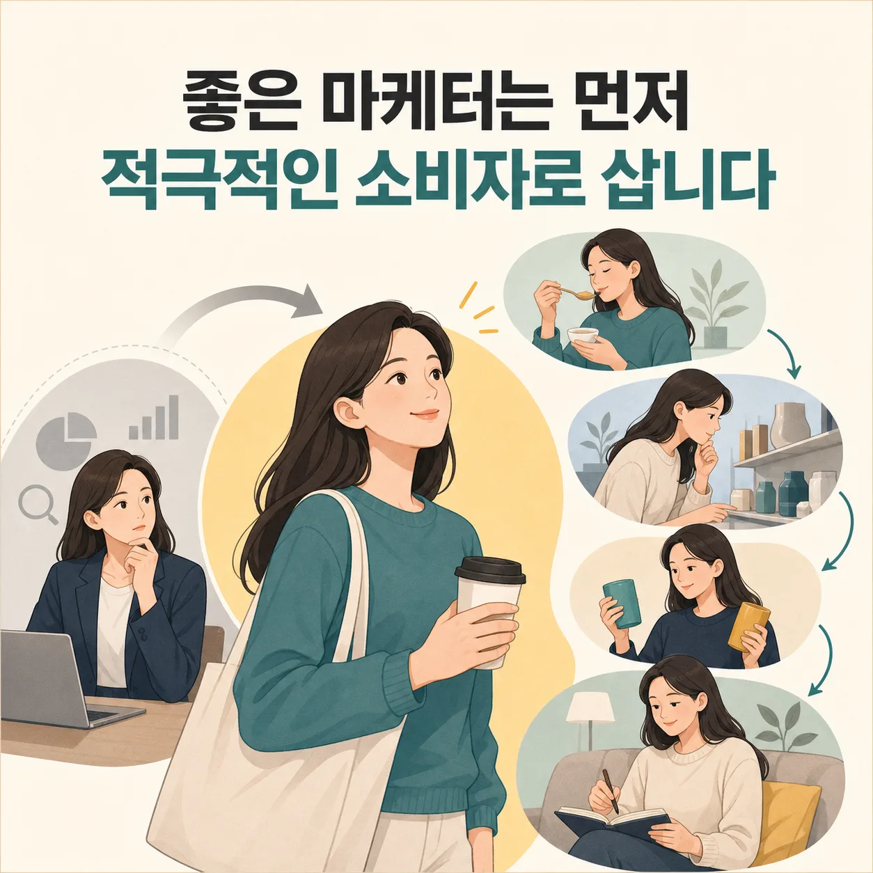 적극적인 소비자로 사는 마케터의 감각