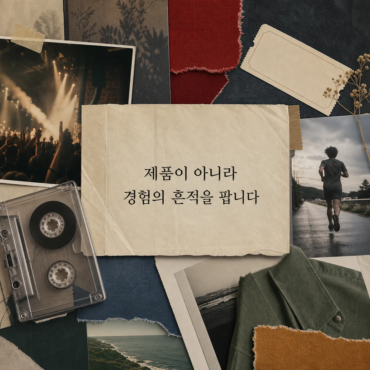 경험의 흔적으로 수집되는 스토리텔링 굿즈