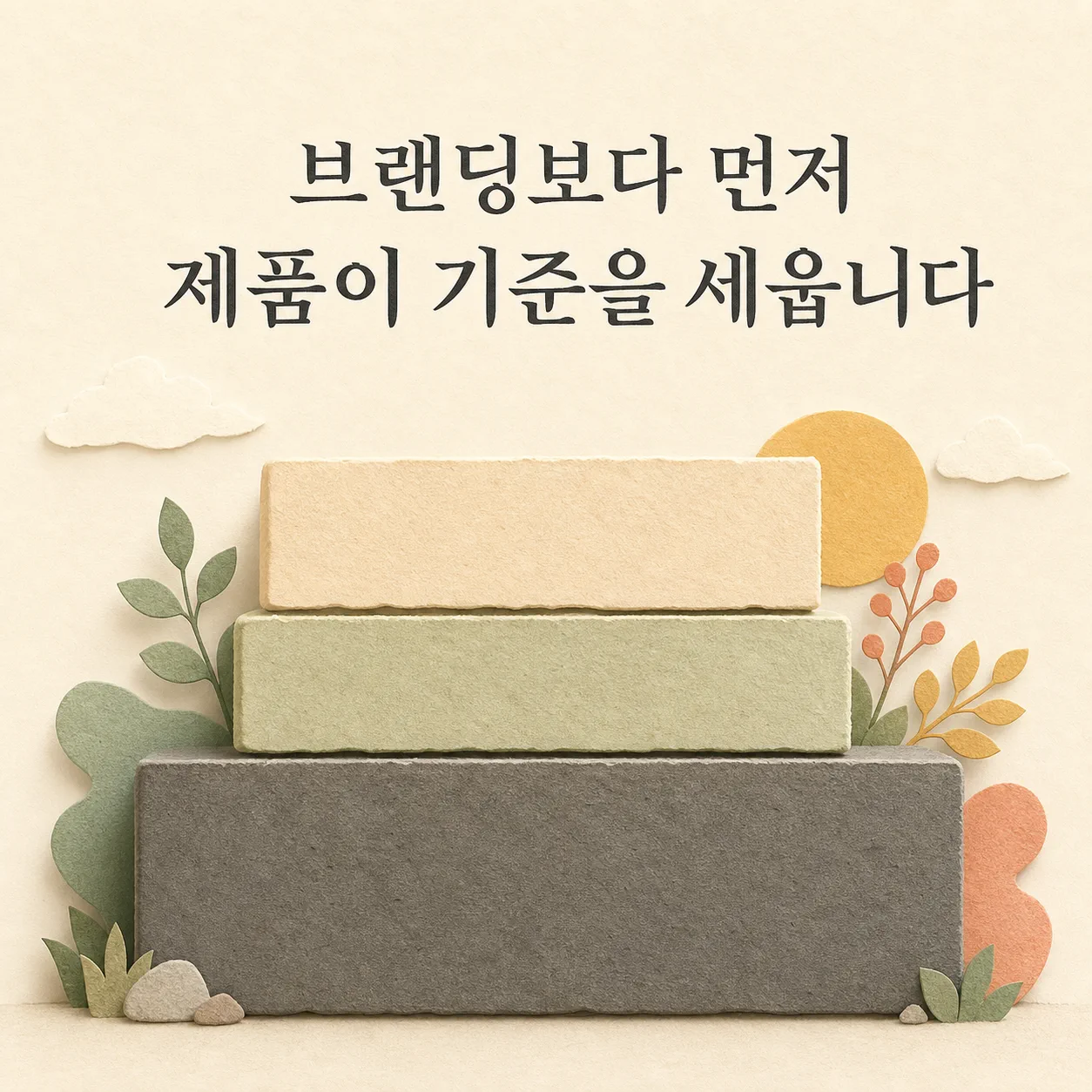 브랜딩보다 먼저 세우는 제품 기준