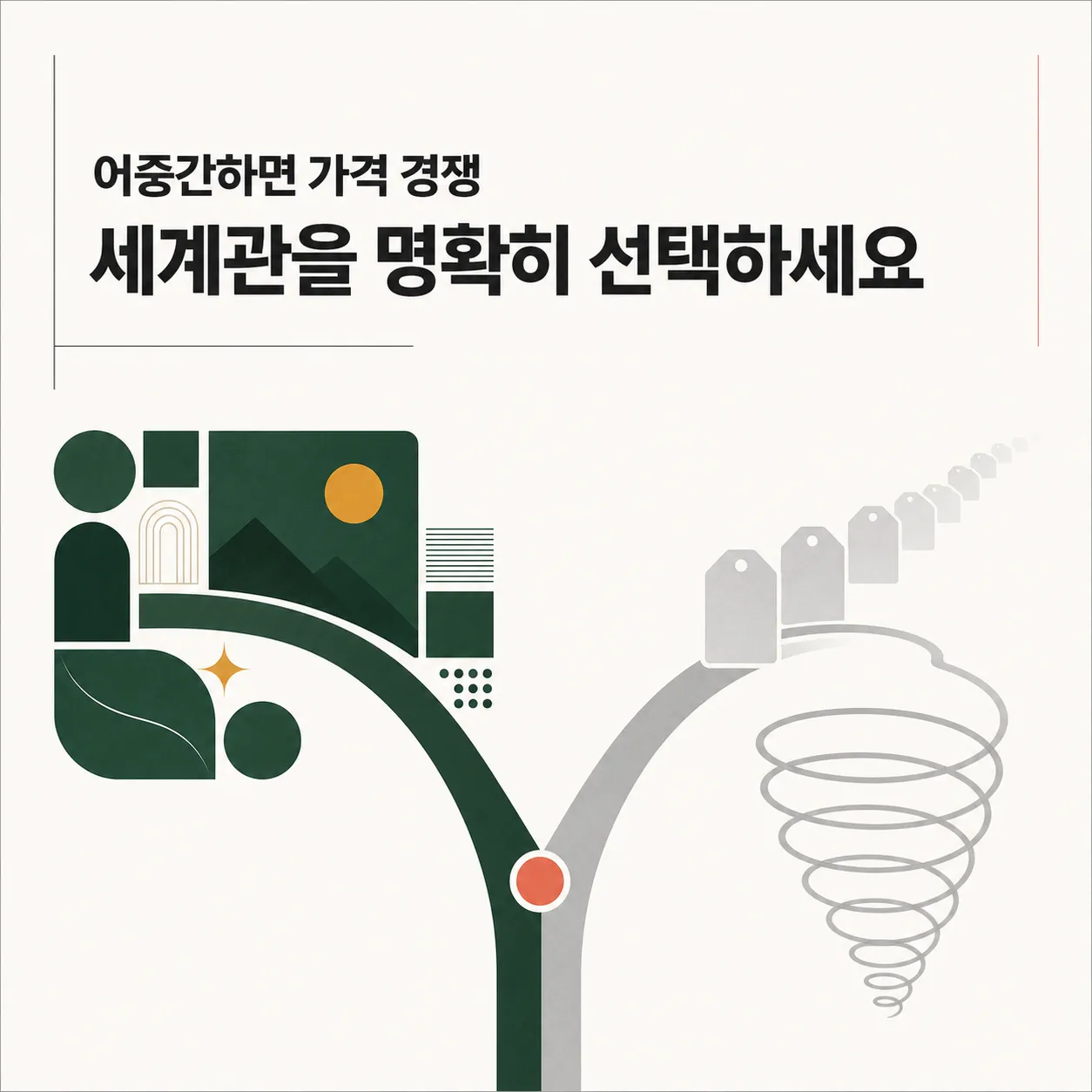 브랜드 큐레이션과 가격 경쟁의 갈림길