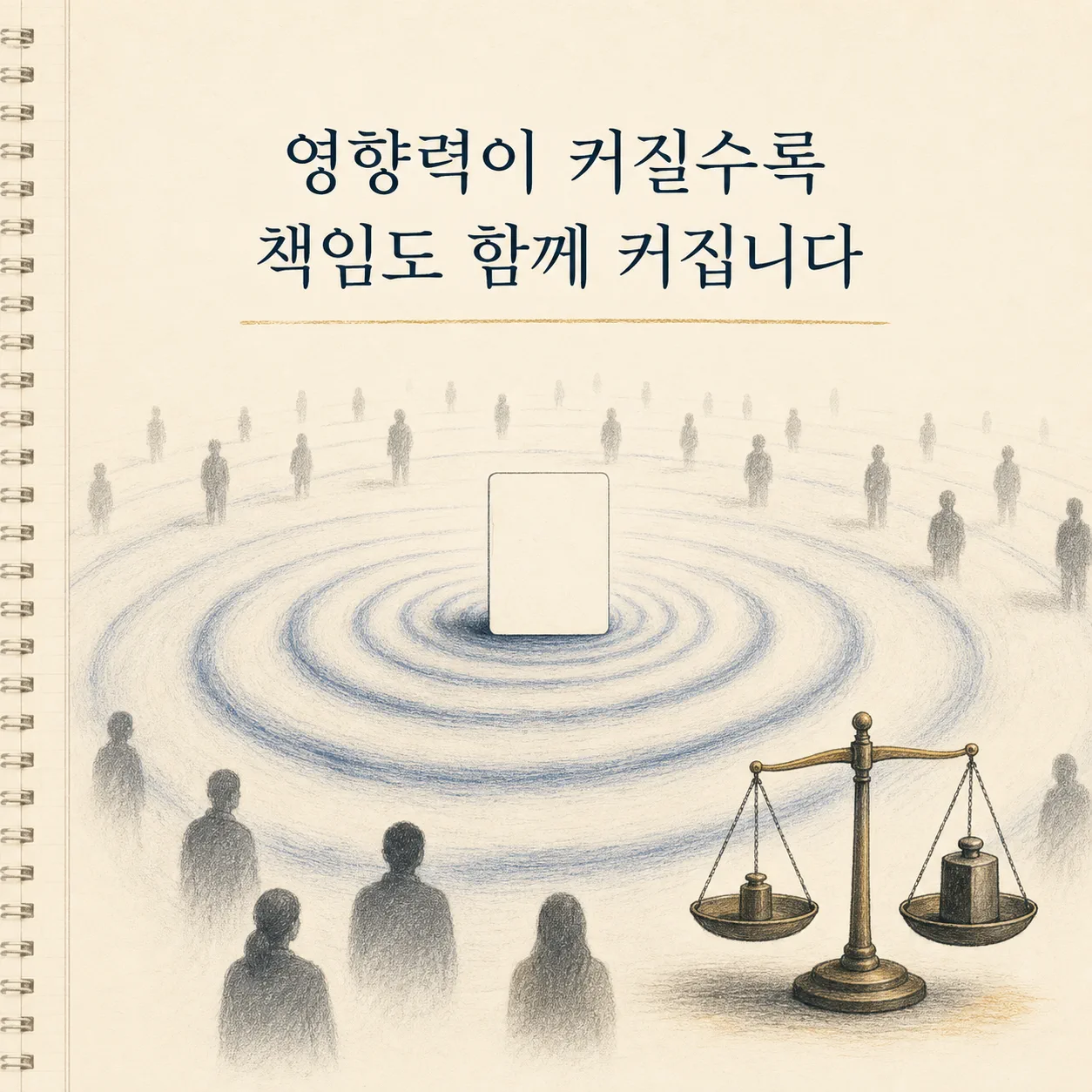영향력과 함께 커지는 책임의 크기