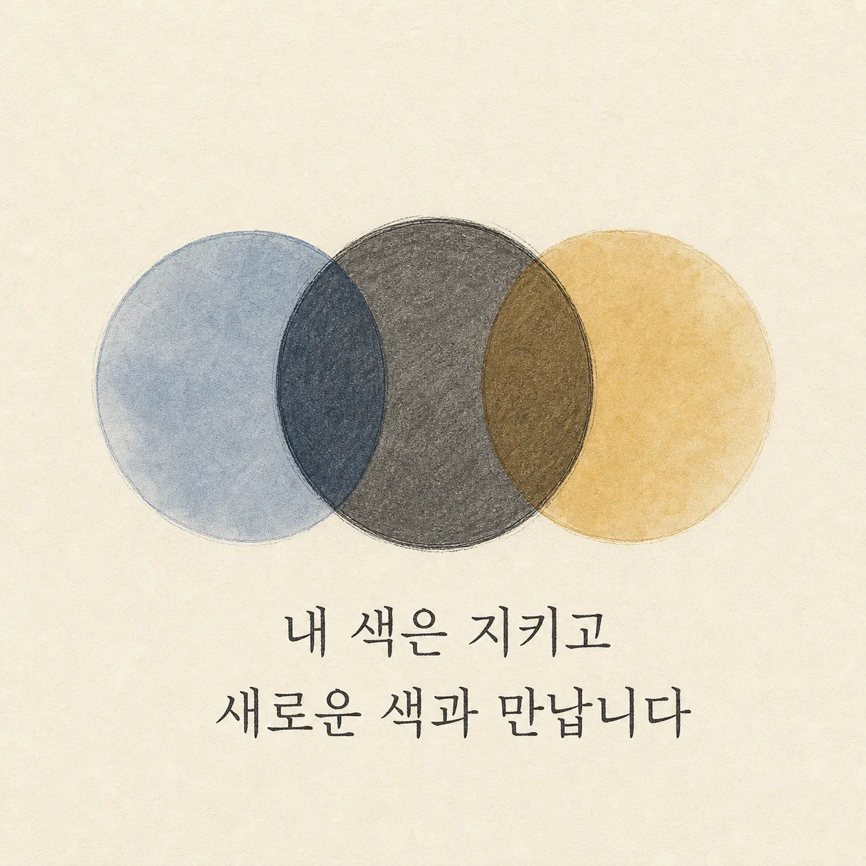 내 색을 지키며 외부와 결합하는 방식