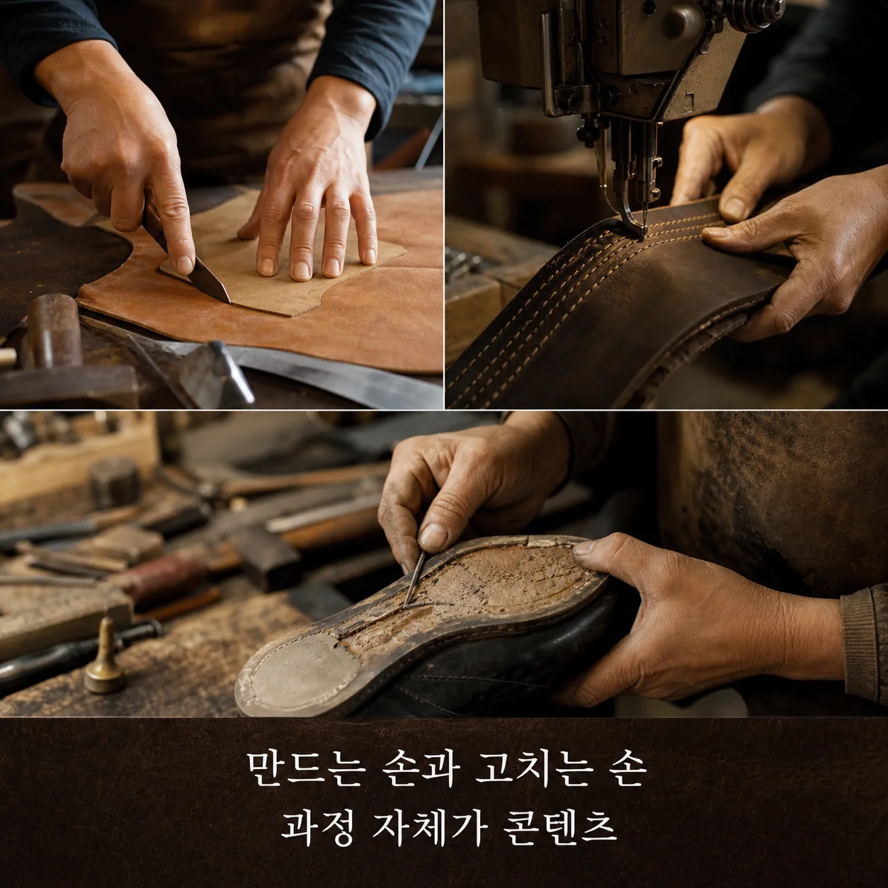 만드는 손과 고치는 손의 기록
