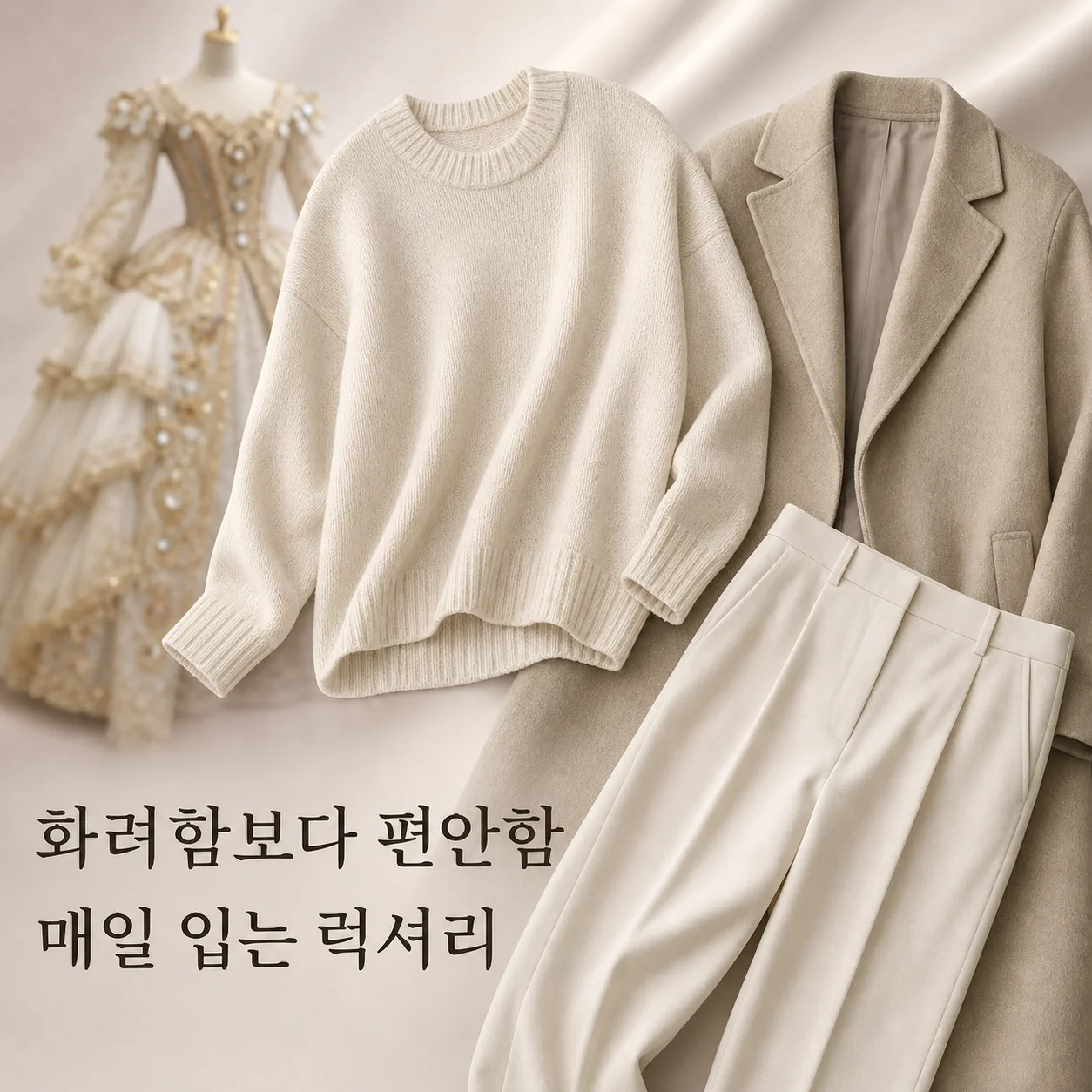 화려함 대신 매일 입는 기본템