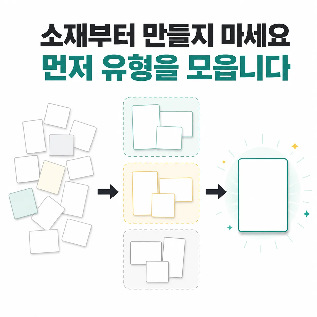 레퍼런스를 유형별로 모은 지도