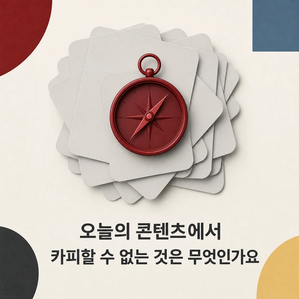 카피할 수 없는 것을 묻는 점검