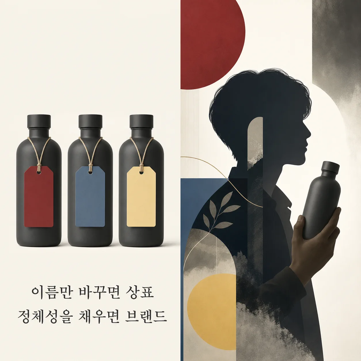 택만 바뀌는 상표와 정체성을 채운 브랜드